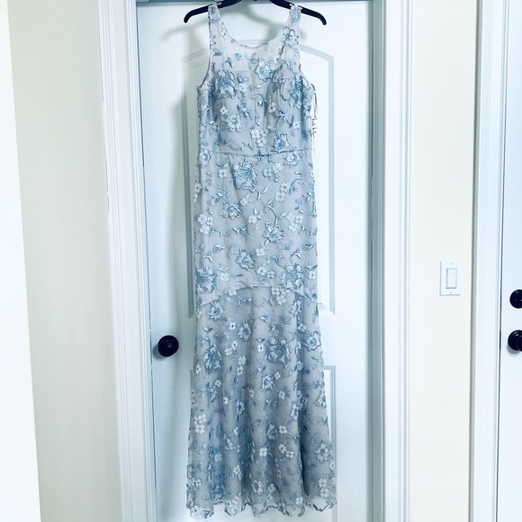 Nicole Miller Floral Gown - Picture 3 of 7